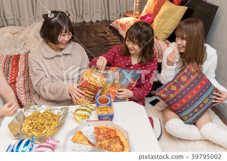 睡衣派對披薩小吃玉米片 39795002