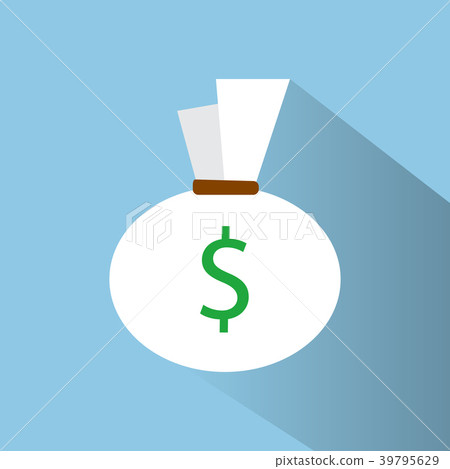 idea and money. Money concept, flat design idea and money. Money concept, flat design 39795629