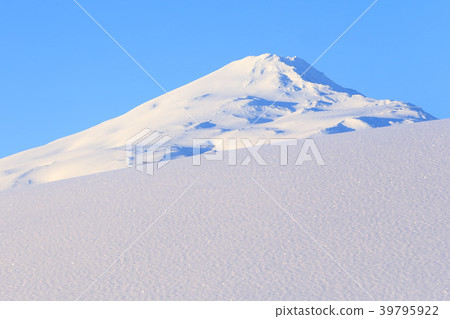 Dawn of Chokai Mountain Morning Chokai Mountain Winter Chokai Mountain 39795922
