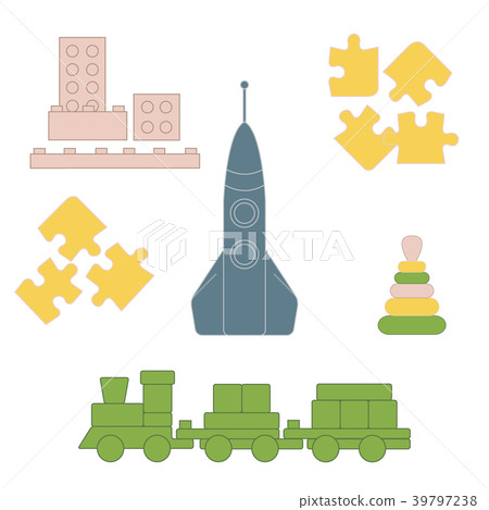 kids toys objects kids toys objects 39797238