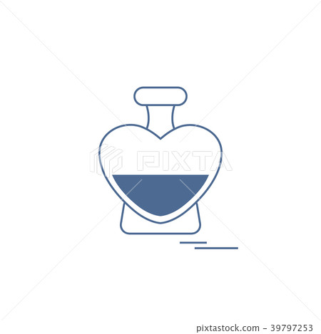 perfume bottle in the shape of heart perfume bottle in the shape of heart 39797253