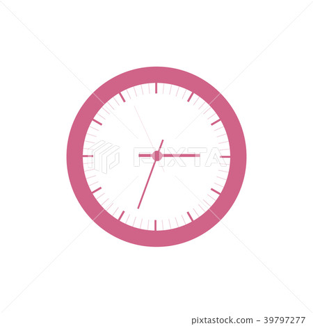 Stylized icon of colored clock Stylized icon of colored clock 39797277