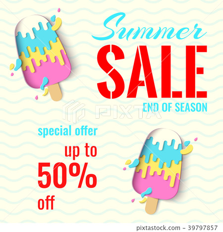 Summer Sale template banner 39797857