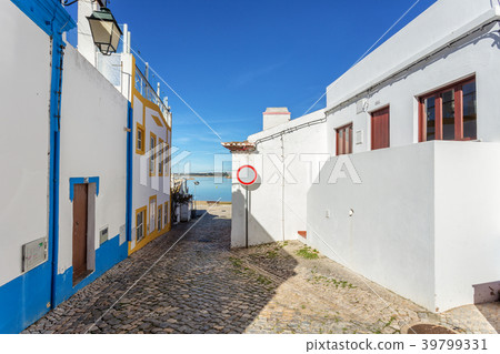 Old traditional streets of the village Alvor 39799331