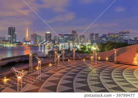 Tokyo Harbor Night view 39799477