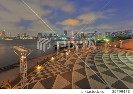 Tokyo Harbor Night view 39799478