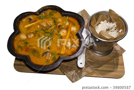 Thai soup tom yam Thai soup tom yam 39800587