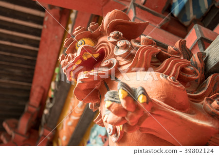 Mizusawa Kannon Mizusawa Temple Jinnomon Sculpture Gunma Prefecture Shibukawa City 39802124