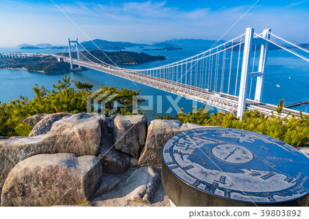 << Okayama Prefecture >> At Seto Ohashi Bridge and Mt. 39803892