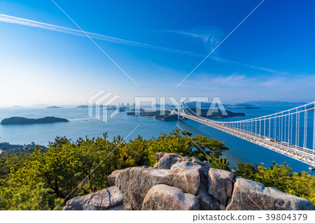 << Okayama Prefecture >> At Seto Ohashi Bridge and Mt. 39804379