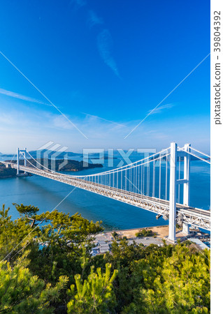 << Okayama Prefecture >> At Seto Ohashi Bridge and Mt. 39804392