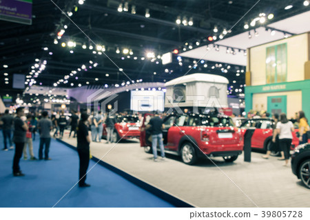 The atmosphere blurred in Motor Show 39805728