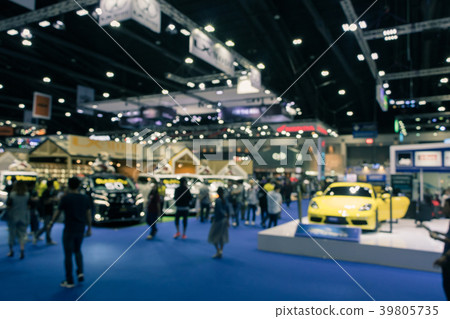 The atmosphere blurred in Motor Show 39805735