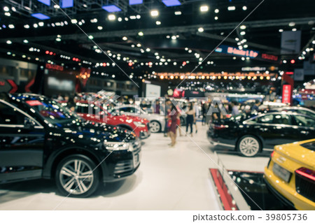 The atmosphere blurred in Motor Show 39805736