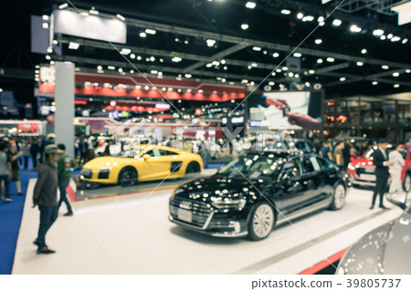 The atmosphere blurred in Motor Show 39805737