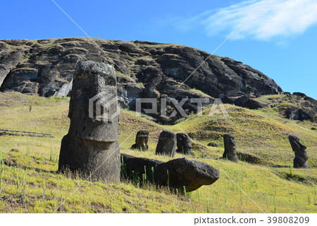 南太平洋的複活節島，摩艾 39808209