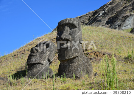 南太平洋的複活節島，摩艾 39808210