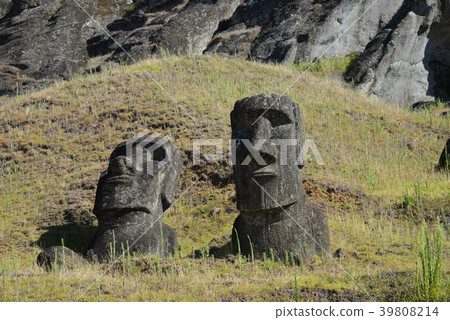 Easter Island in the South Pacific, Moai 39808214