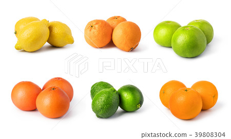 citrus fruit set 39808304