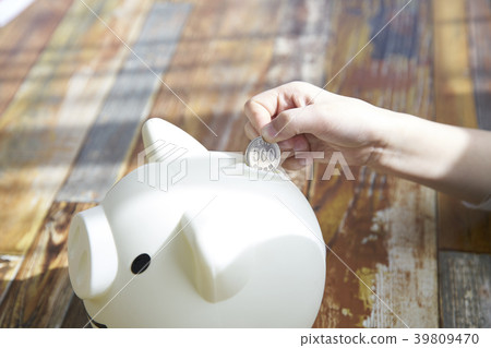 Saving Children Piggy Bank Saving Children Piggy Bank 39809470