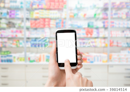 Pharmacy drugstore background concept. Pharmacy drugstore background concept. 39814514