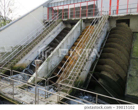German sewage treatment plant 39815102