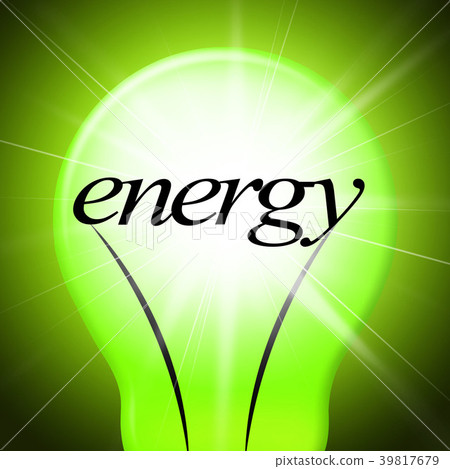 Energy Lightbulb Shows Earth Day And Eco-Friendly 39817679