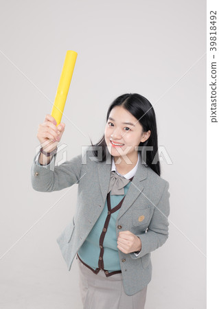 High school girls High school girls 39818492