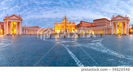 Saint Peter Cathedral in Rome, Vatican, Italy. 39820548