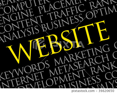 WEBSITE word cloud WEBSITE word cloud 39820650