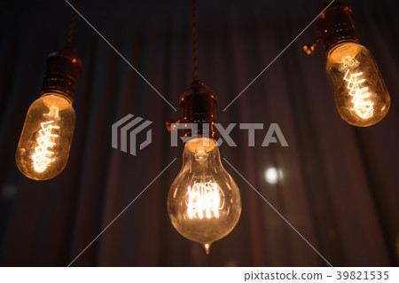 Incandescent spiral retro vintage warm lamp edison Incandescent spiral retro vintage warm lamp edison 39821535