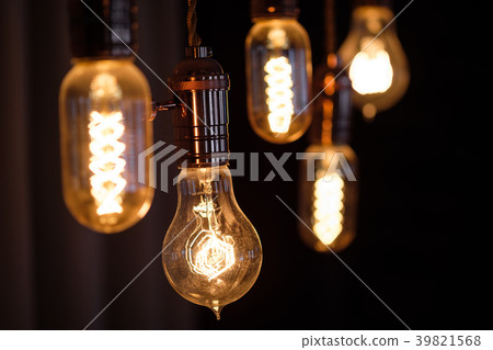 Incandescent spiral retro vintage warm lamp edison Incandescent spiral retro vintage warm lamp edison 39821568