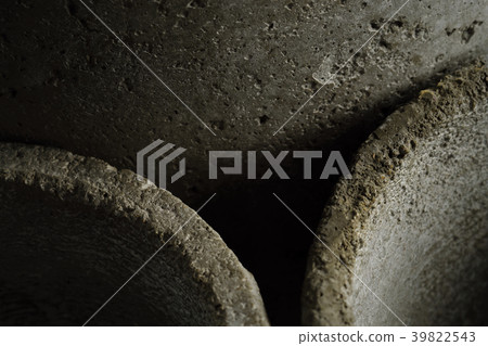 Concrete cement gray pots Concrete cement gray pots 39822543