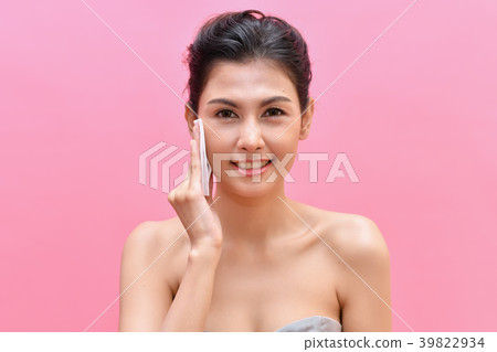 The concept of healthy beautiful woman. Beautiful women are expe 39822934