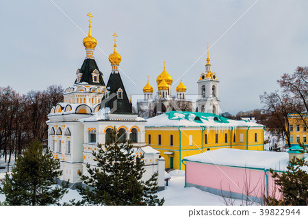 Assumption Cathedral in Kremlin of city of Dmitrov Assumption Cathedral in Kremlin of city of Dmitrov 39822944