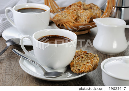 Morning cup of coffee Morning cup of coffee 39823647