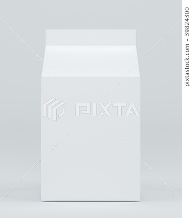 Download Milk Box Front View Carton Box Mock Up White Stock Illustration 39824300 Pixta