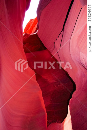 Antelope Canyon in the Navajo Reservation, purple 39824665