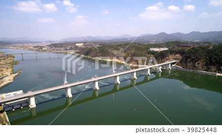 Dron Image, Gangseobo, Yeoju City, Gyeonggi-do, Korea 39825448