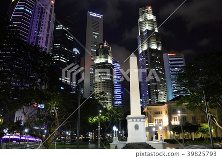 Singapore night view 39825793