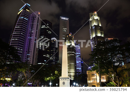 Singapore night view Singapore night view 39825794