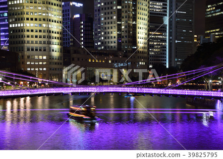 Singapore night view Singapore night view 39825795
