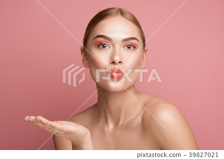 Coquettish girl with good looking appearance Coquettish girl with good looking appearance 39827021