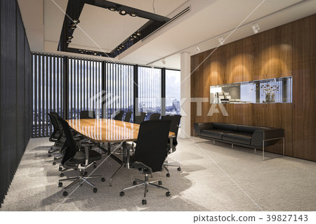 business meeting room on high rise office building 39827143