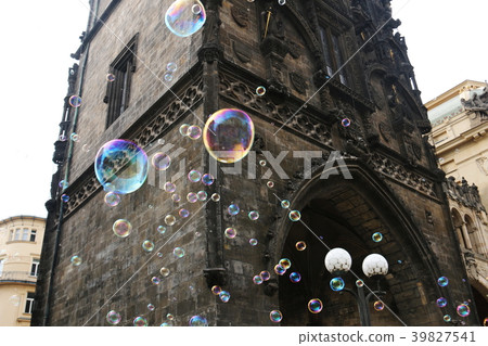 Views of the historical center of the Czech Republic Prague 39827541