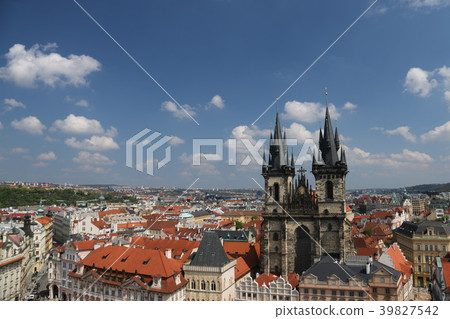 Views of the historical center of the Czech Republic Prague Views of the historical center of the Czech Republic Prague 39827542