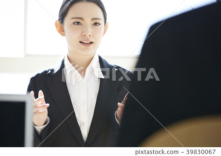 Business woman interview Business woman interview 39830067