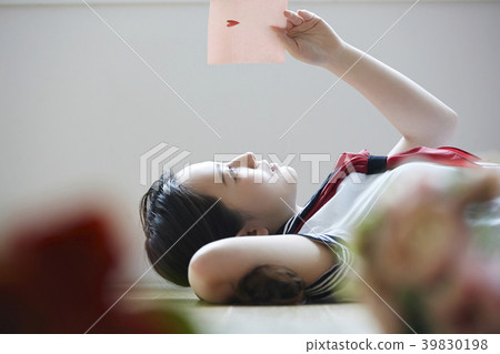 High school girl love letter 39830198