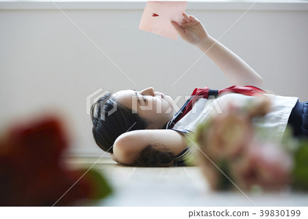 High school girl love letter 39830199