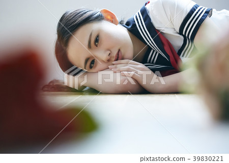 School girls high school portrait 39830221